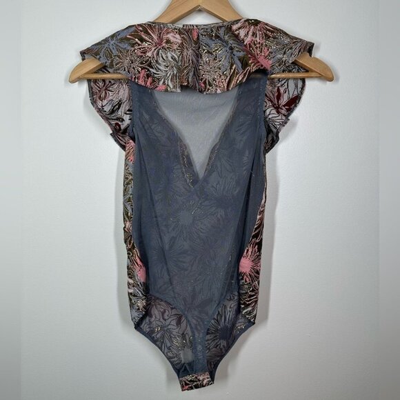 VICTORIA'S Secret Dream Angels Shine Brocade Bodysuit Size XS - Picture 7 of 7